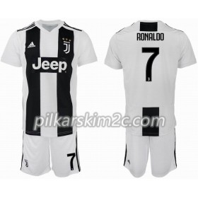 Koszulka Juventus Ronaldo 7 Dziecięca Główna 2018-2019 - Koszulki Piłkarskie